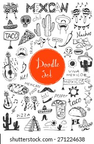 Big doodle set - Mexican