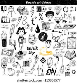 big doodle set - science
