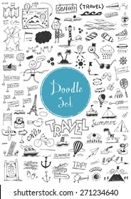 Big doodle set - Travel