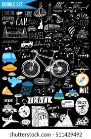Big doodle set - Travel