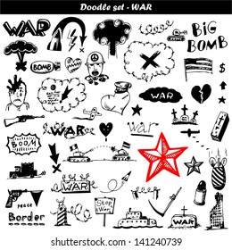 Gran juego de doodles - guerra