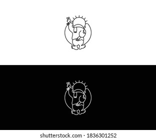 Big dream logo design eps