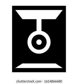 big envelope icon isolated sign symbol vector illustration - high quality black style vector icons
