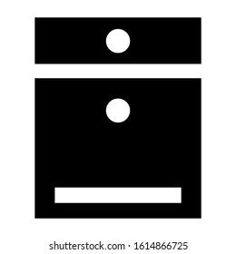 big envelope icon isolated sign symbol vector illustration - high quality black style vector icons
