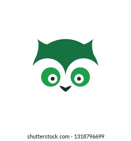 Big eye owl icon