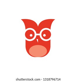 Big eye owl icon