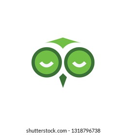 Big eye owl icon