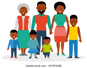 9,528 African american family Stock Vectors, Images & Vector Art ...