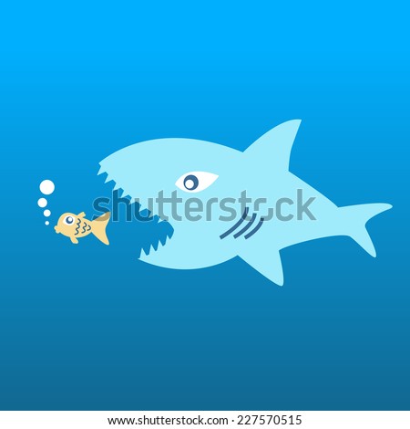 big fish eat little fish