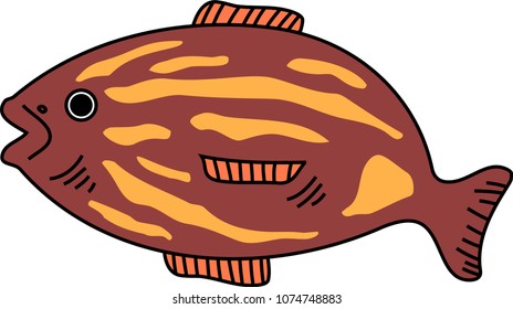 Big fish illustration