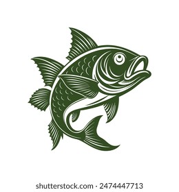 A Big Fish Vector Design