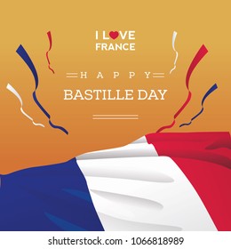 Big Flag France Bastille Day