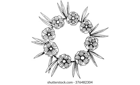 Big Flower Wreath