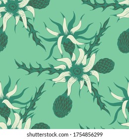 Big Flowers. Pattern. Feminine Turkish Rapport.