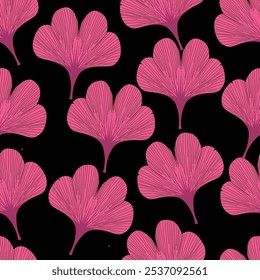 Großes Blumenmuster, gehobenes Blumenmuster. grafische Texturen florale, trendige Farben Muster , Blumen Hintergrund mit Blättern. Vektorgrafik.