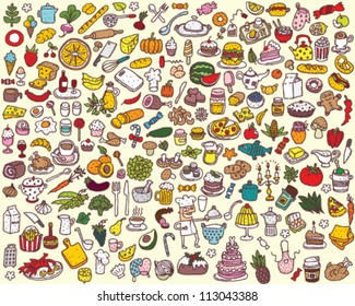 Big Food and Kitchen Collection