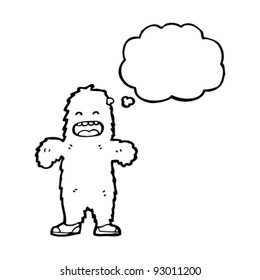 big foot cartoon