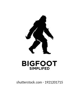 Big Foot Yeti Logo Icon Design