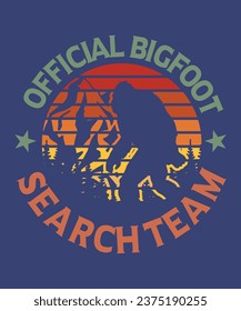 Big footprint vector tshirt design