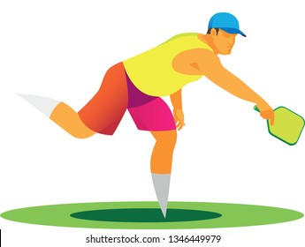 553 Pickleball player Images, Stock Photos & Vectors | Shutterstock