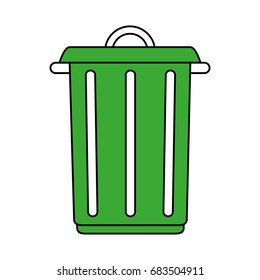 Big garbage ecological jar