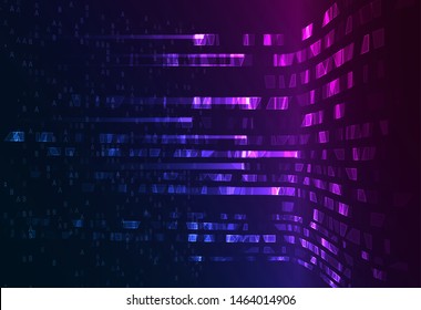 Big genomic data visualization. DNA test, genom map. Graphic concept for your design