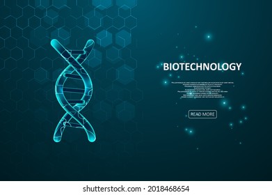 Big genomic data visualization. DNA test, genom map. Graphic concept for your design