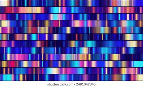 Big Genomic Data Visualization. DNA Test. Genome Sequence Map. Chromosome Architecture, Molecule Sequencing Chart. Genetic Science and Technology Concept. Vector Illustration Background.