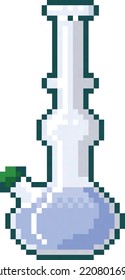 Big glass bong pixel art