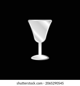 Silber platzierte Metallsymbol von Big Goblet