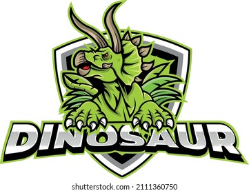 big green dinosaur, jurassic sensation in branding.