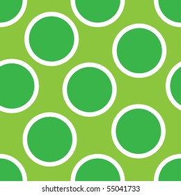 Big Green Dots Vector