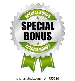 Big green special bonus button