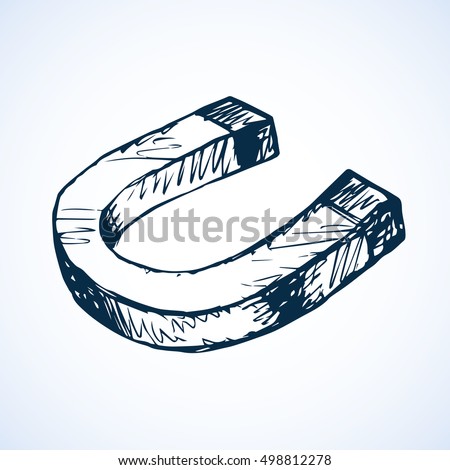 Similar – Image, Stock Photo Magnet and icons drawn with white chalk. The concept of attracting new customers and retaining the audience