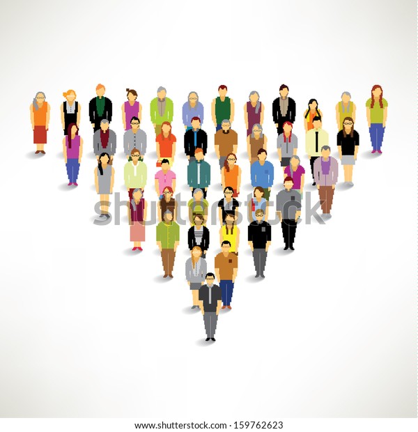 Vind Stockafbeeldingen In Hd Voor Big Group People Gather Together Vector En Miljoenen Andere Rechtenvrije Stockfoto S Illustraties En Vectoren In De Shutterstock Collectie Elke Dag Worden Duizenden Nieuwe Afbeeldingen Van Hoge Kwaliteit Toegevoegd