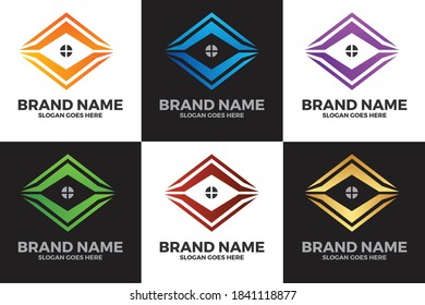 Big Group, Real Estate, Building and 
Construction Logo Vector Design Template
