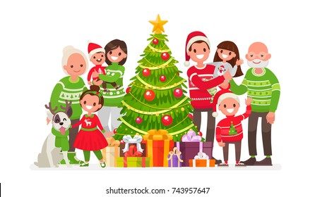 Disegni Di Natale Vettoriali.Illustrazioni Immagini E Grafica Vettoriale Stock A Tema Family Christmas Presents Shutterstock
