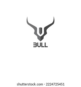 Big Horn Bull Logo Design 