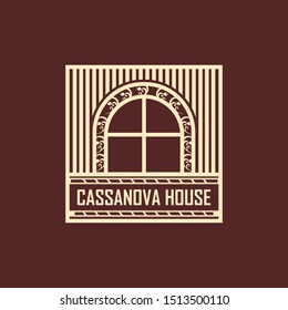 Big House Frame Creative Architecture Creative Logo