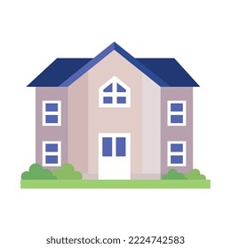big house front facade icon