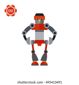 Big Humanoid Robot Icon