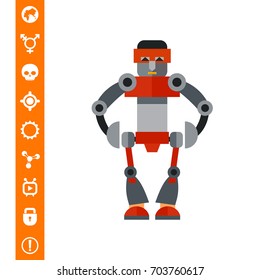 Big Humanoid Robot Icon