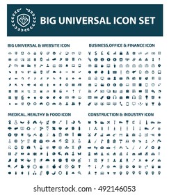 Big icon set design,clean vector 