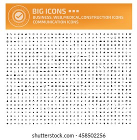 
Big icon set,Business icon,web icon,medical icon,construction icon,communication icon,vector