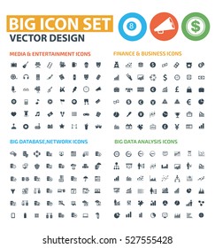 Big icon set,clean vector