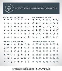 Big icon set,clean vector