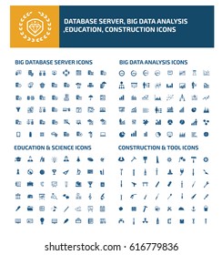 Big icon set,clean vector