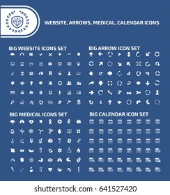 Big icon set,clean vector