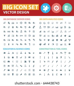 Big icon set,clean vector