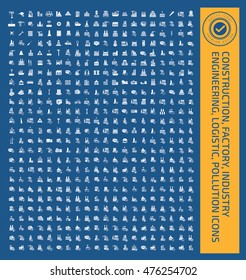 
Big icon set,Industry,construction icon and factory icon set,clean vector